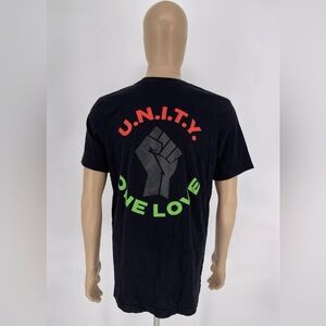 U.N.I.T.Y One Love New York New York Rise Radio T Shirt Black Men’s Size L￼